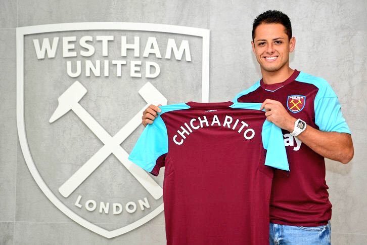 Chicharito signs for West Ham