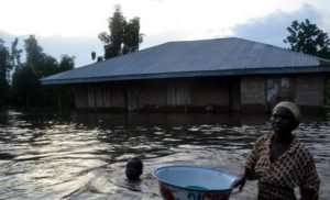 Floodwaters in Port Harcourt