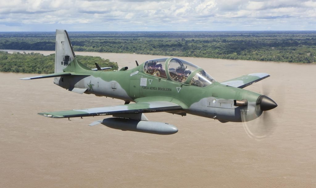 A-29 Super Tucano attack planes