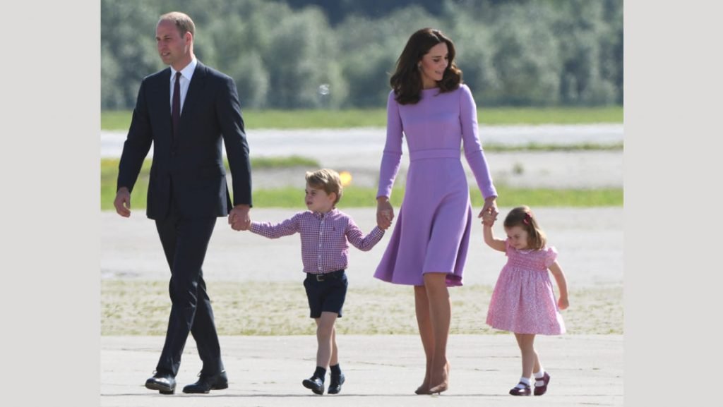 Prince William And Kate Expecting Third Child Britain’s Prince William, Duke of Cambridge and his wife Kate, the Duchess of Cambridge, and their children Prince George and Princess Charlotte