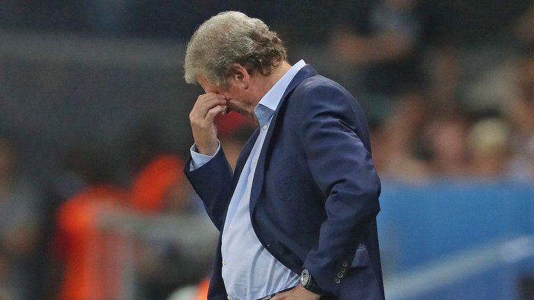 Roy Hodgson resigned as England boss in 2016
