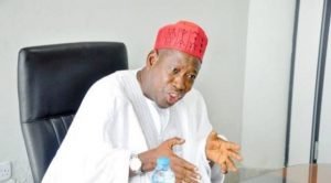 Governor Abdullahi Ganduje of Kano was re-elected for a second term