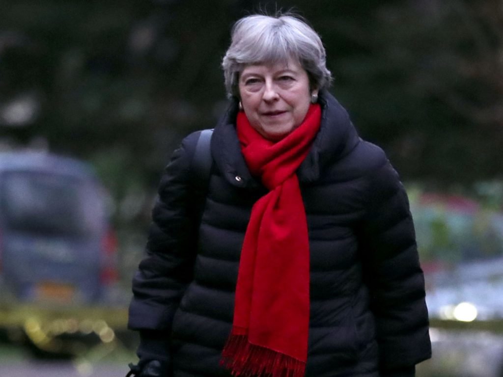 Theresa May officially steps down Prime Minister Theresa May