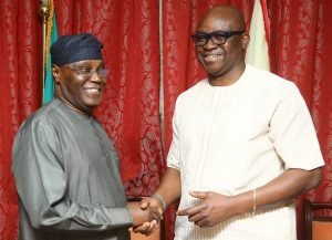 Fayose urges Atiku to quit contesting elections