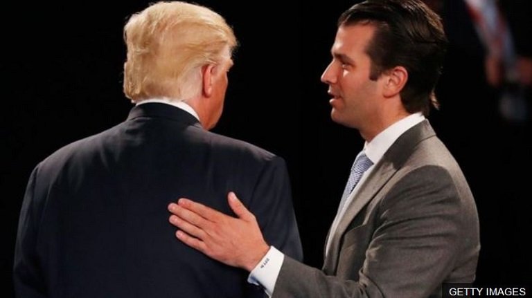 Backlash as Trump Jr offers ‘dinner and chat’ in property deal