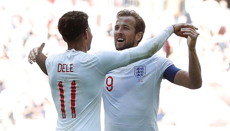 Harry Kane scored the winner as England beat Nigeria 2-1 at Wembley in an international friendly match