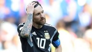 Messi congratulates Spain over World Cup victory Lionel Messi missed a penalty as Argentina drew Iceland in their first group match