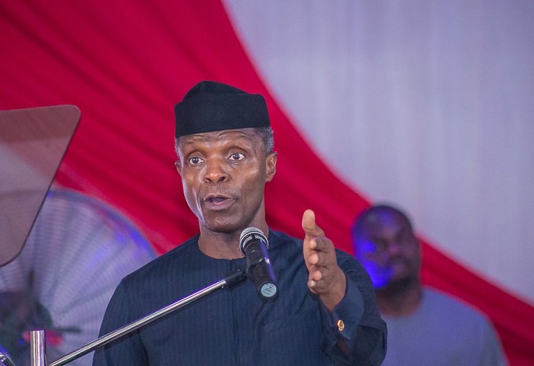 Vice President Yemi Osinbajo has submitted his asset declaration form