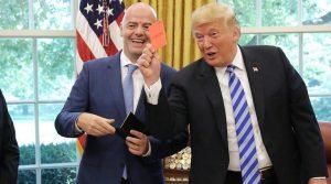 White House called Infantino to review Folarin Balogun’s red card – Report