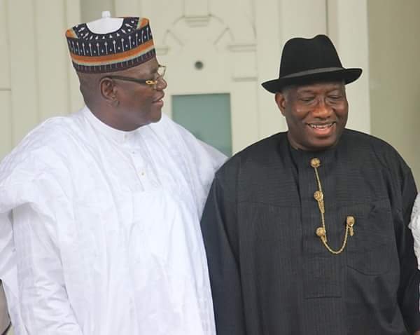 Goodluck Jonathan and Sule Lamido
