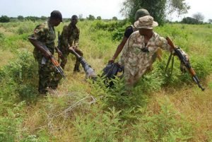 Troops/Soldiers: Wanted terrorist, Mudi, son, others kiled in Kaduna