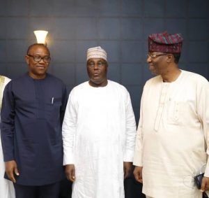 Peter Obi, Atiku Abubakar and Otunba Gbenga Daniel