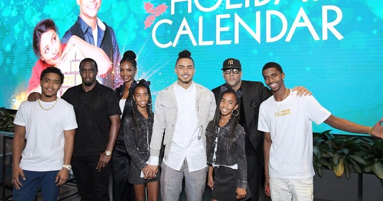 Kim Porter and Diddy supporting Quincy's new movie