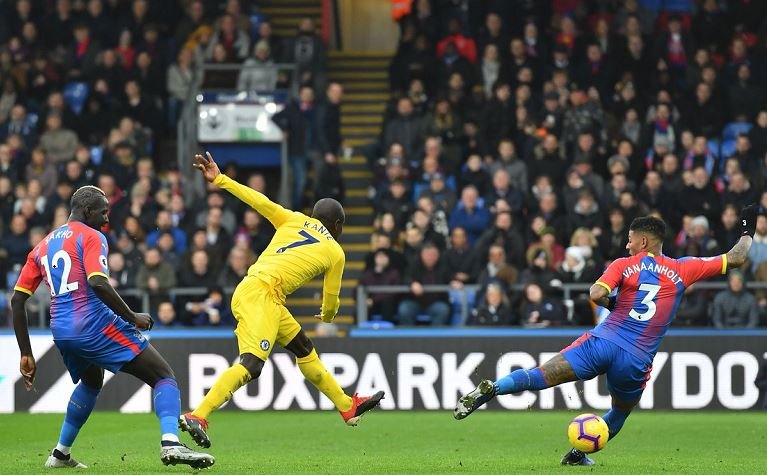 N'Golo Kante scored a sublime goal as Chelsea beat Crystal Palace