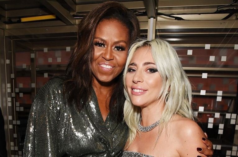 Former First Lady of US, Michelle Obama gave a speech at the Grammys