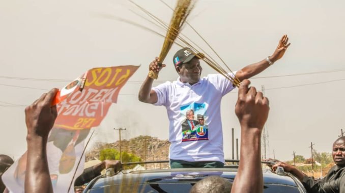 Governor Simon Lalong has won re-election in Plateau