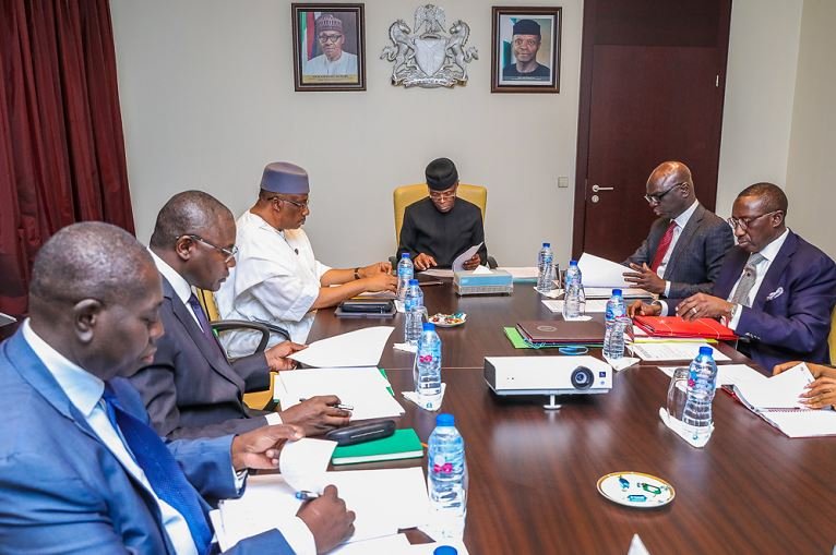 Osinbajo presides over National Public Security System Vice President Yemi Osinbajo presides over committee on the review of National Public Security System. 27th March, 2019. by Novo Isioro