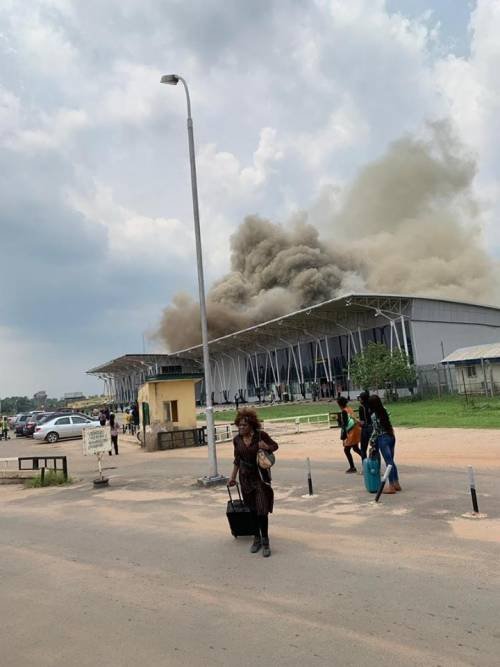 Fire Outbreak at Imo Airport