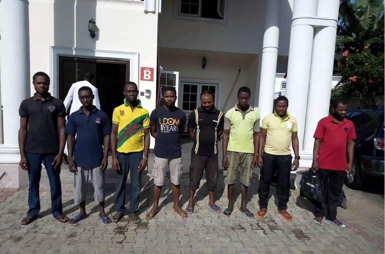 Eight persons have been remanded for oil theft