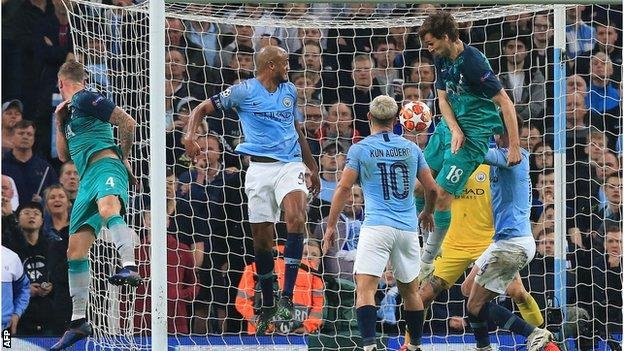 Manchester City lost to Tottenham in the Champions League quarter-finals this season and have never got past the semi-finals
