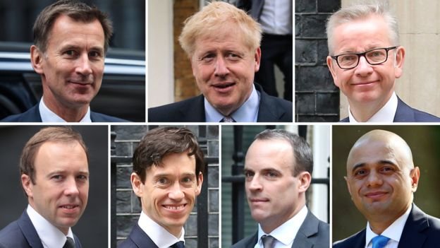 Boris Johnson tops first ballot