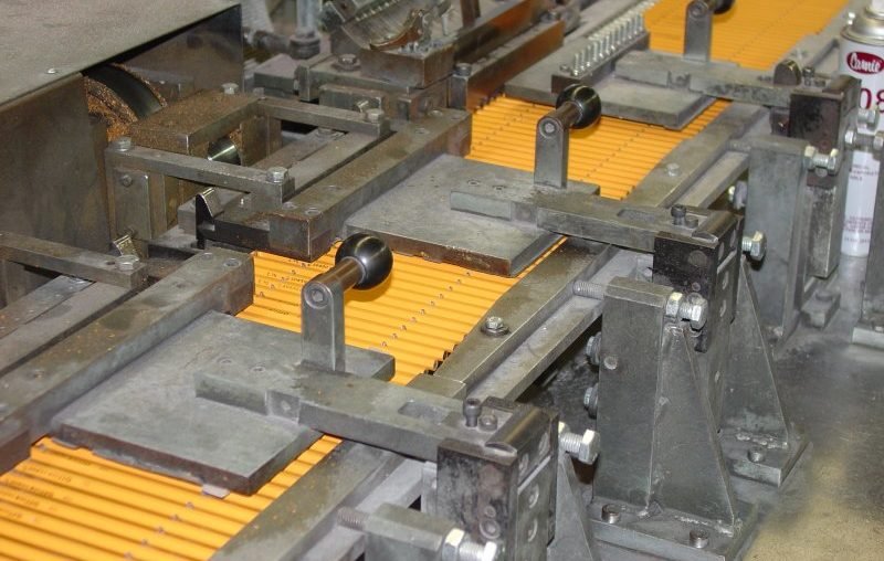 A pencil production plant in Nigeria