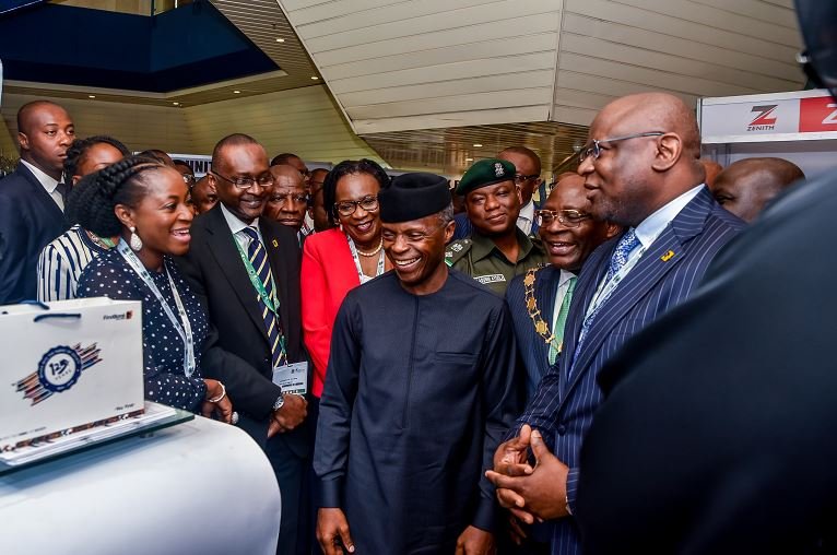 Vice President Yemi Osinbajo declares open the 2019 Annual Conference of the Chartered Institute of Bankers