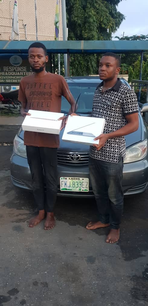 South African returnee, one other arrested for alleged robbery in Lagos