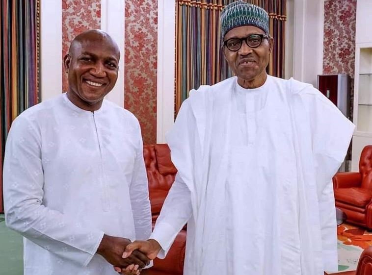 President Muhammadu Buhari has congratulated Bayelsa governor-elect, David Lyon