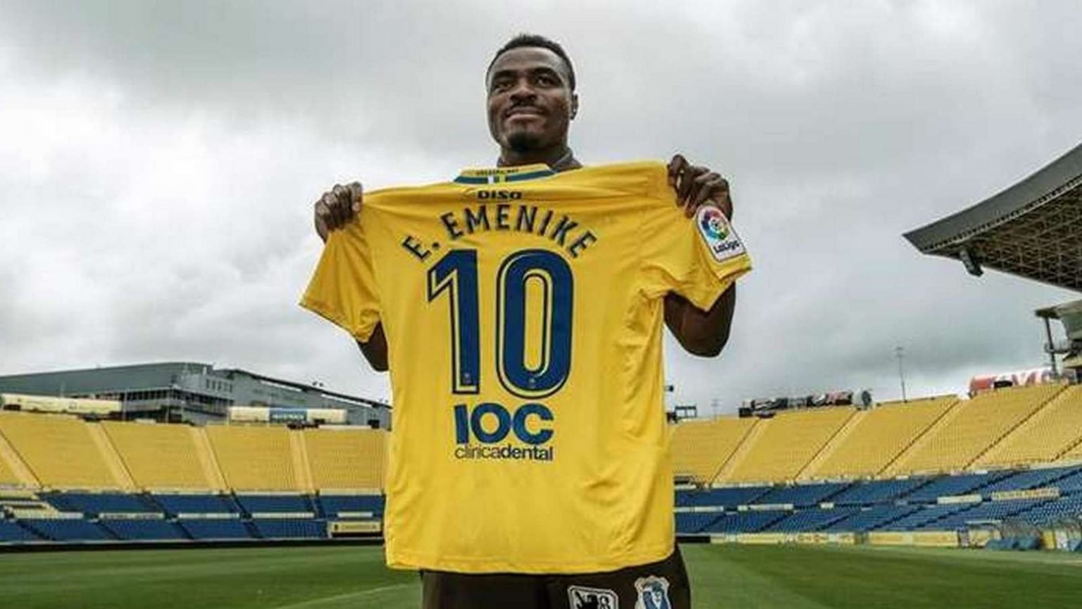 Emenike played 5 times for Westerlo without scoring a goal