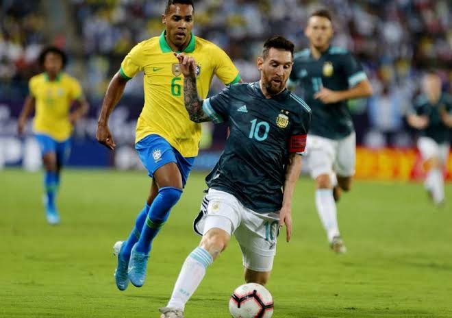 Messi scores as Argentina beat Brazil in Saudi Arabia Lionel Messi has scored five goals against Brazil