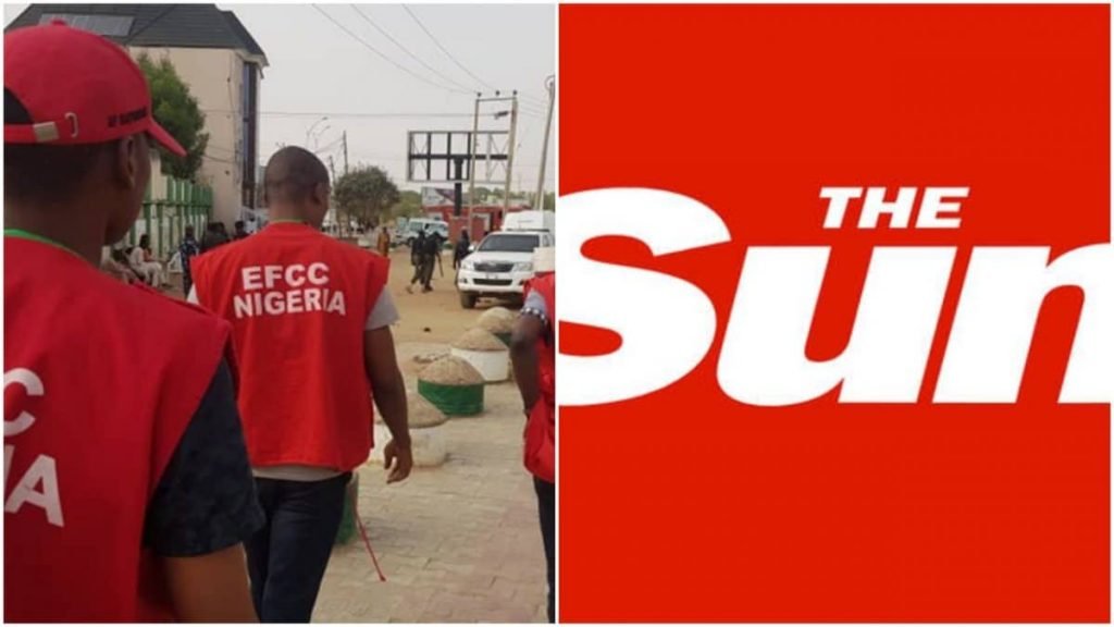 Sun appeals to Malami to stop EFCC from sealing its headquarters