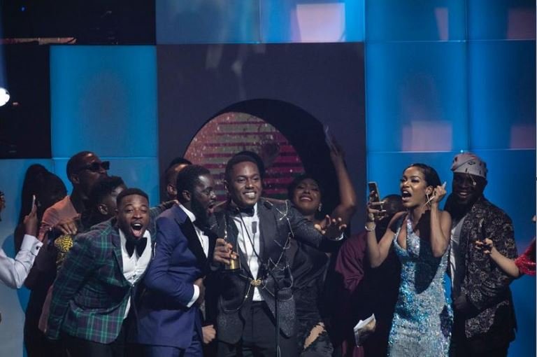 Timini Egbuson wins AMVCA 'Best Actor In A Drama for his role in Elevator Baby