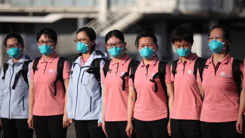 PDP, ULC protest as Chinese medical team arrive Nigeria CCECC Chinese medical team has arrived Nigeria to help with COVID-19 containment and treatment