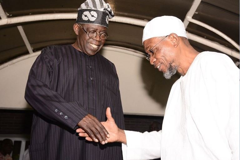 Asiwaju Bola Tinubu and Ogbeni Rauf Aregbesola