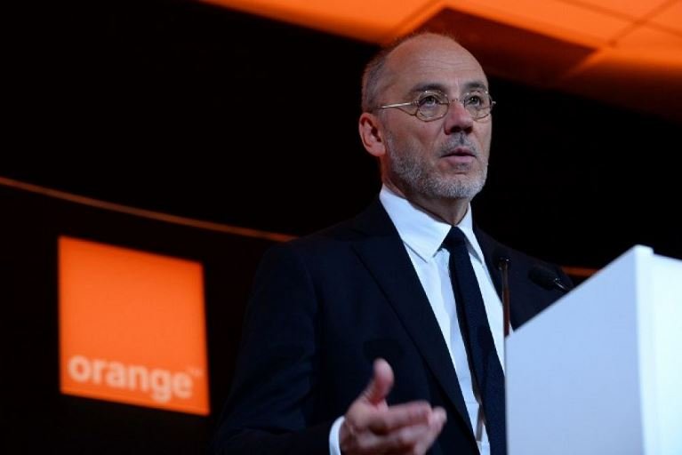 Orange chief executive, Stephane Richard