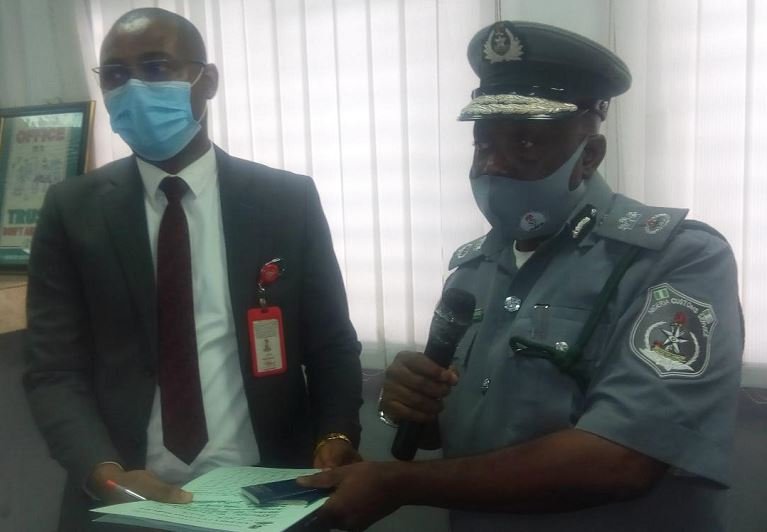 Customs Comptroller hands the case file on the two Lebanese to EFCC