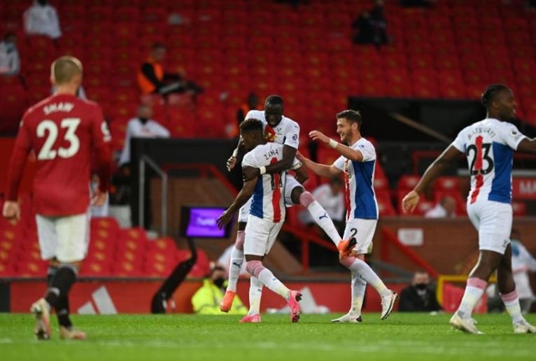Zaha scores twice as Crystal Palace beat Man Utd Wilfried Zaha scored twice as Manchester United suffered an opening day defeat