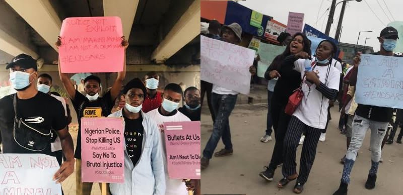 #ENDSARS protest commences in Lagos