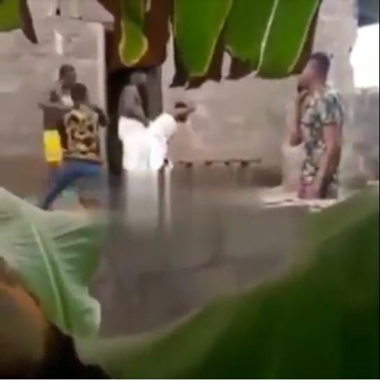 A still image of the married woman and her entangled following a charm placed on her sex