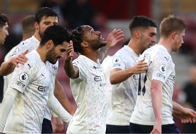 Raheem Sterling scored the only goal of the match as Manchester City climbed to fifth