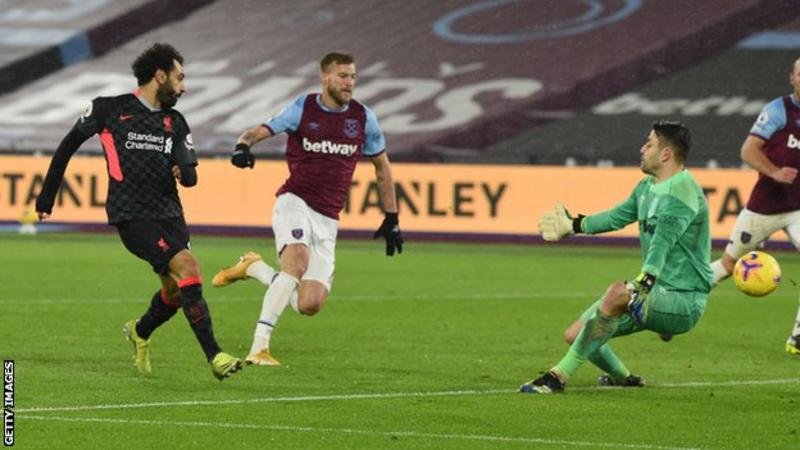 Mo Salah scored first to give Liverpool the lead