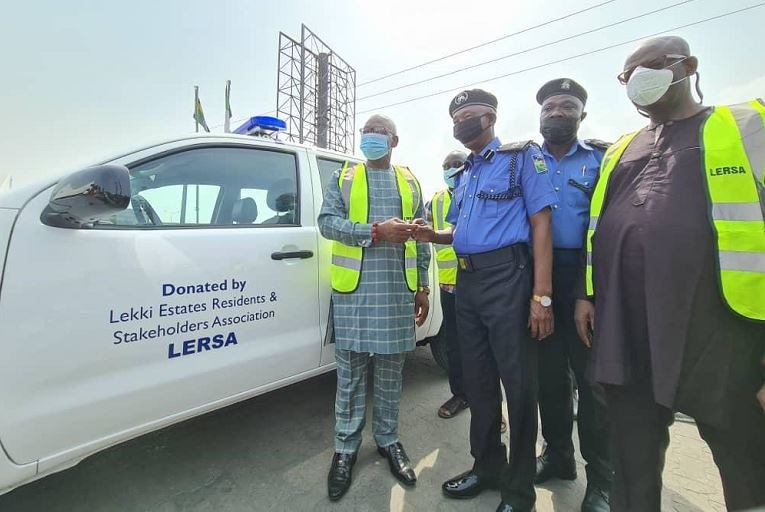 LERSA donates patrol van to police Lekki Estate Residents and Stakeholders Association (LERSA) has donated patrol van to the Ajah Division of the Nigeria Police Force