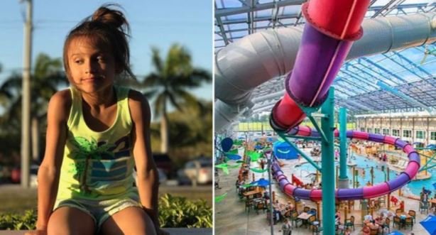 girld dies of excitement in waterslide