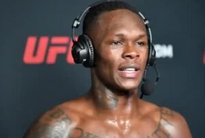 Israel Adesanya said his father supported his pursuit