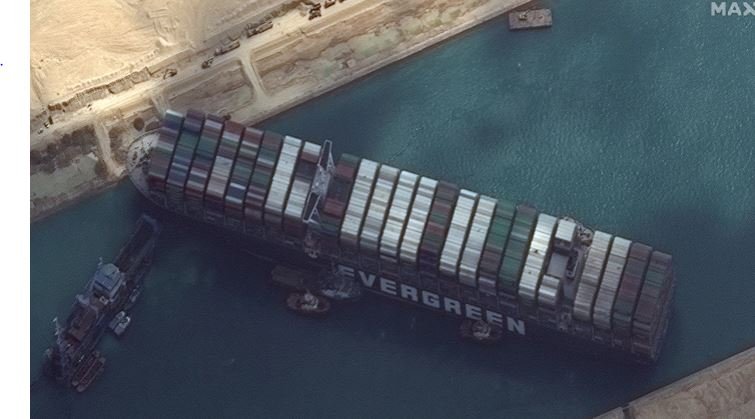 The container ship, Ever Given has blocked the Suez canal for over a week, causing increase in fuel price