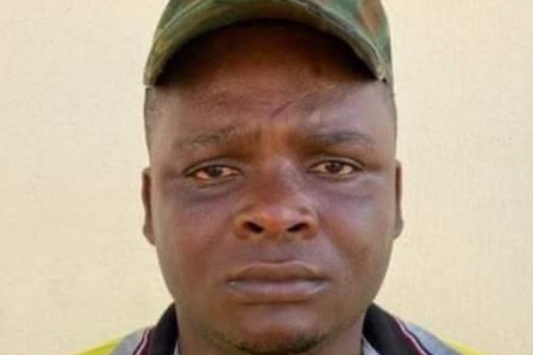 Ex-soldier arrested for training over 2,000 IPOB fighters Former Army Lance Corporal, Livinus Owalum-Barnabas was arrested for training IPOB members
