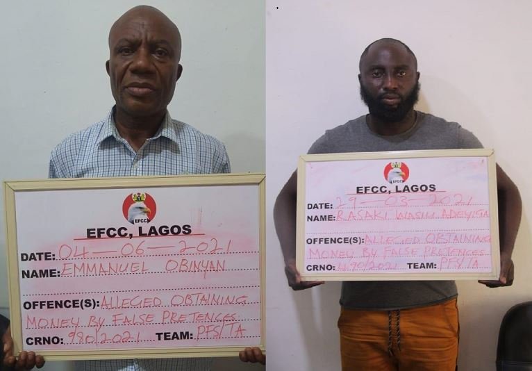 Emmanuel Obiyan and Rasaki Wasiu Adeyiga both arraigned for fraud