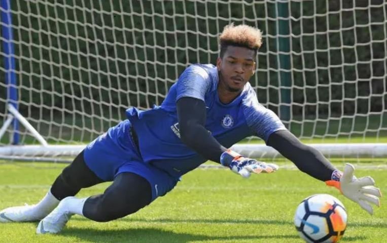 Jamal Blackman trained regularly with the Chelsea first team