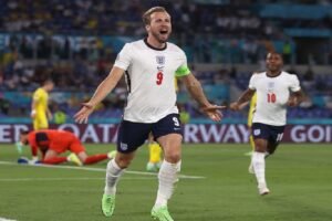 Kane fires double against Finland to mark 100th England cap